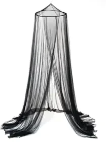 OctoRose Round Hoop Bed Canopy Netting Mosquito Net