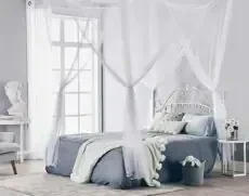 Truedays Four Corner Post Bed Princess Canopy Mosquito Net